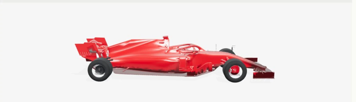Studio view of the real Ferrari SF90 3D model